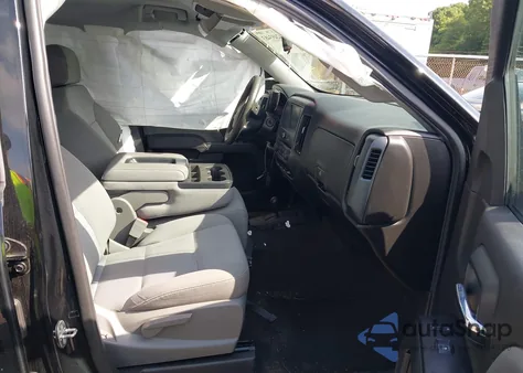 2018 Chevrolet Silverado Custom из США, поврежденный, VIN 3GCUKPECXJG462408